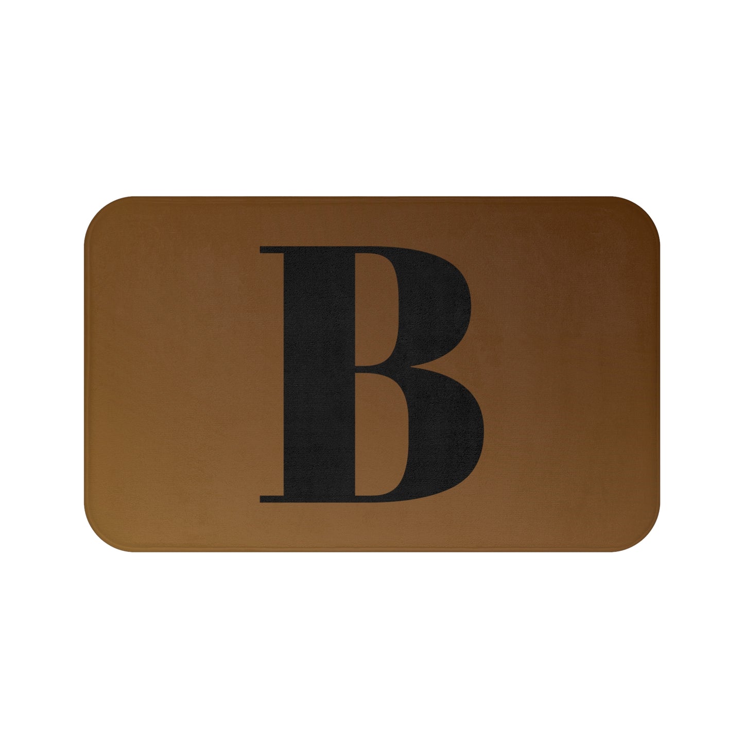 Cozy Earth-Tone Bath Mat, Soft Bath Rug, Non-Slip Bathroom Mat, Eco-Friendly Shower Mat, Comfortable Home Décor