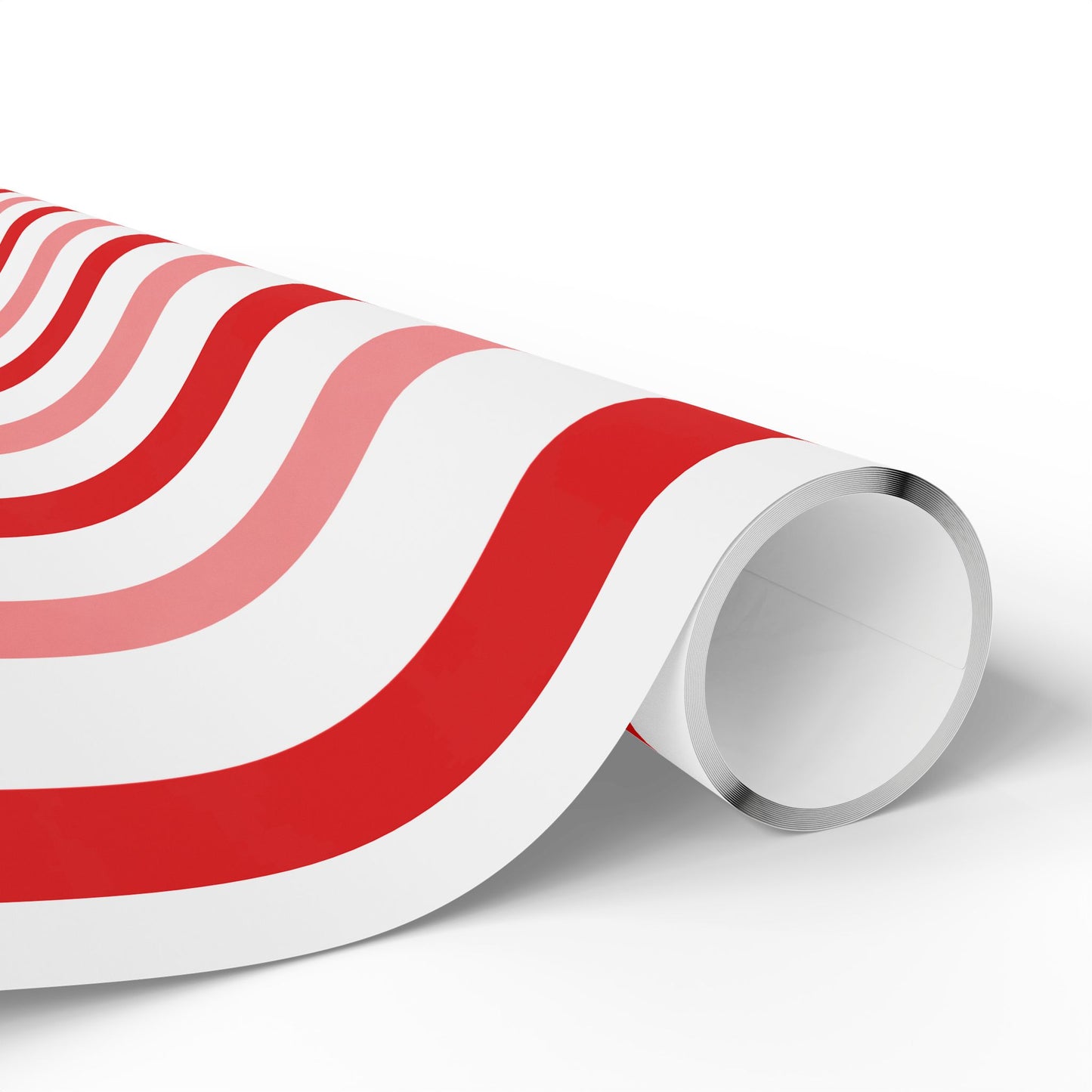 Festive Wrapping Paper, Gift Wrap for Holidays, Christmas, Birthdays, Special Occasions, Red and White Stripes