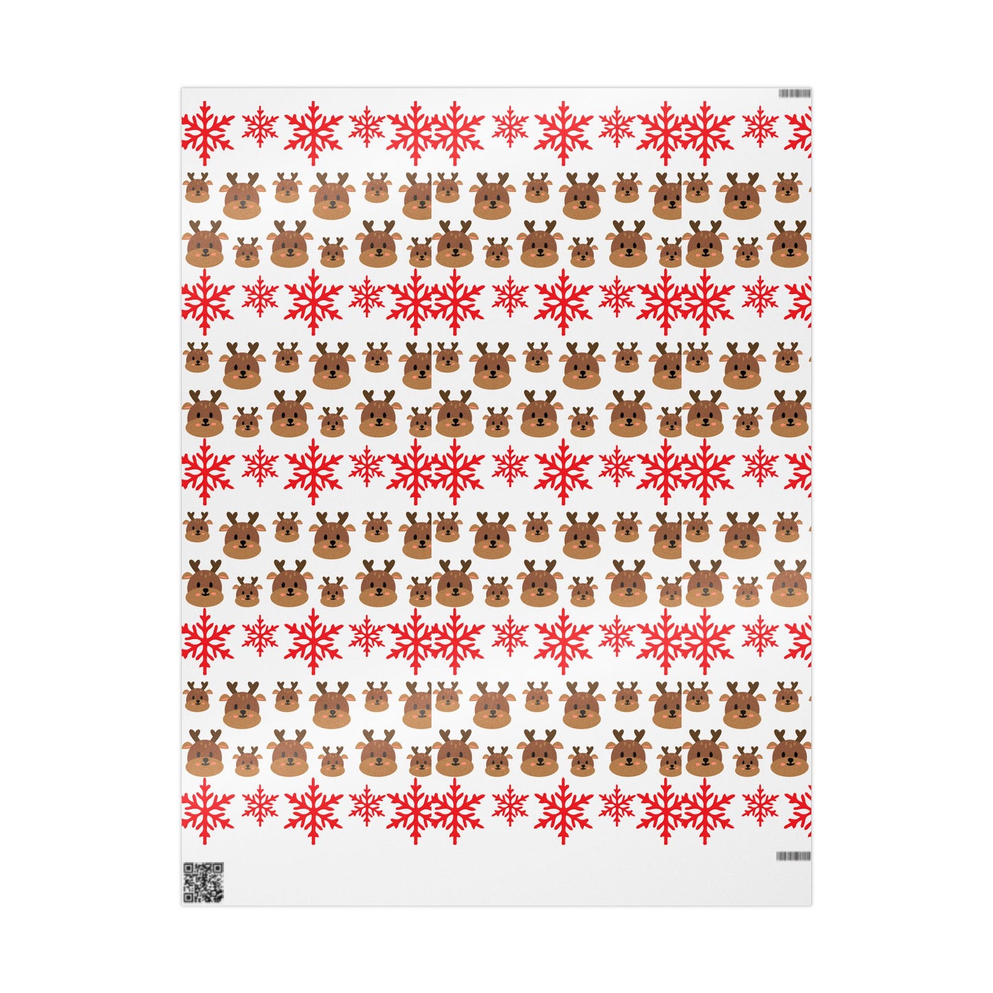 Festive Wrapping Paper for Holiday Gifts, Cute Animal Print Gift Wrap, Christmas Decoration, Birthday Party Wrap, Eco-friendly