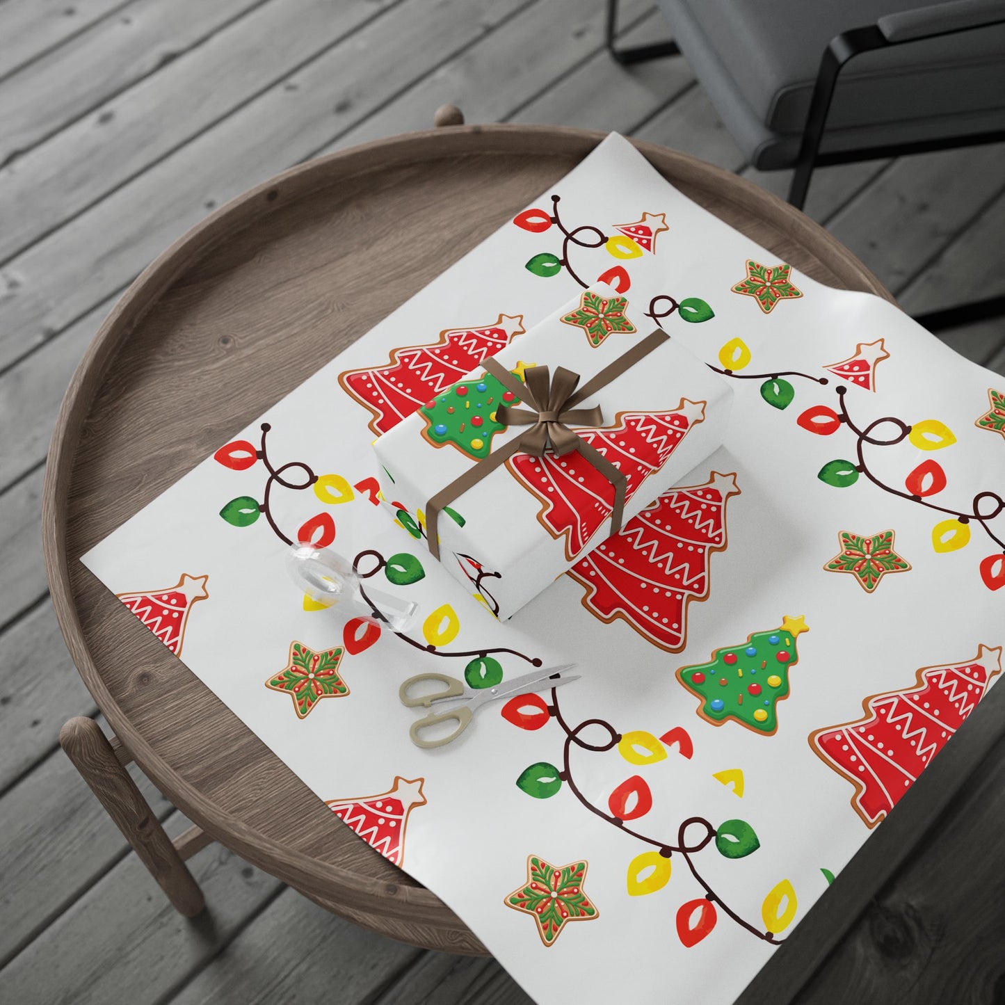 Festive Holiday Wrapping Paper, Christmas Gift Wrap, Seasonal Wrap, Colorful Gift Wrap, Merry Christmas Decor, Eco-Friendly Wrapping