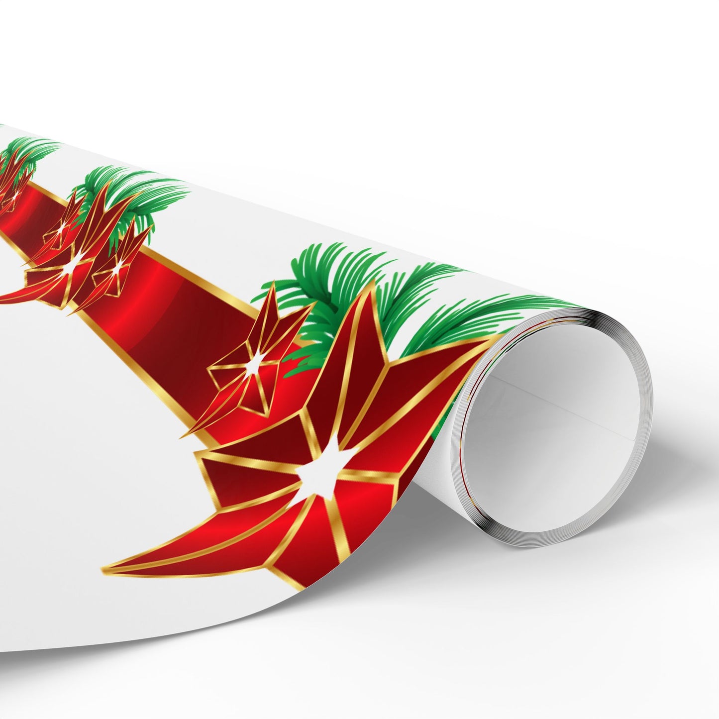 Christmas Wrapping Paper with Merry Christmas Design, Holiday Gift Wrap, Festive Wrapping Sheets, Red and Green Christmas Decor, [...]