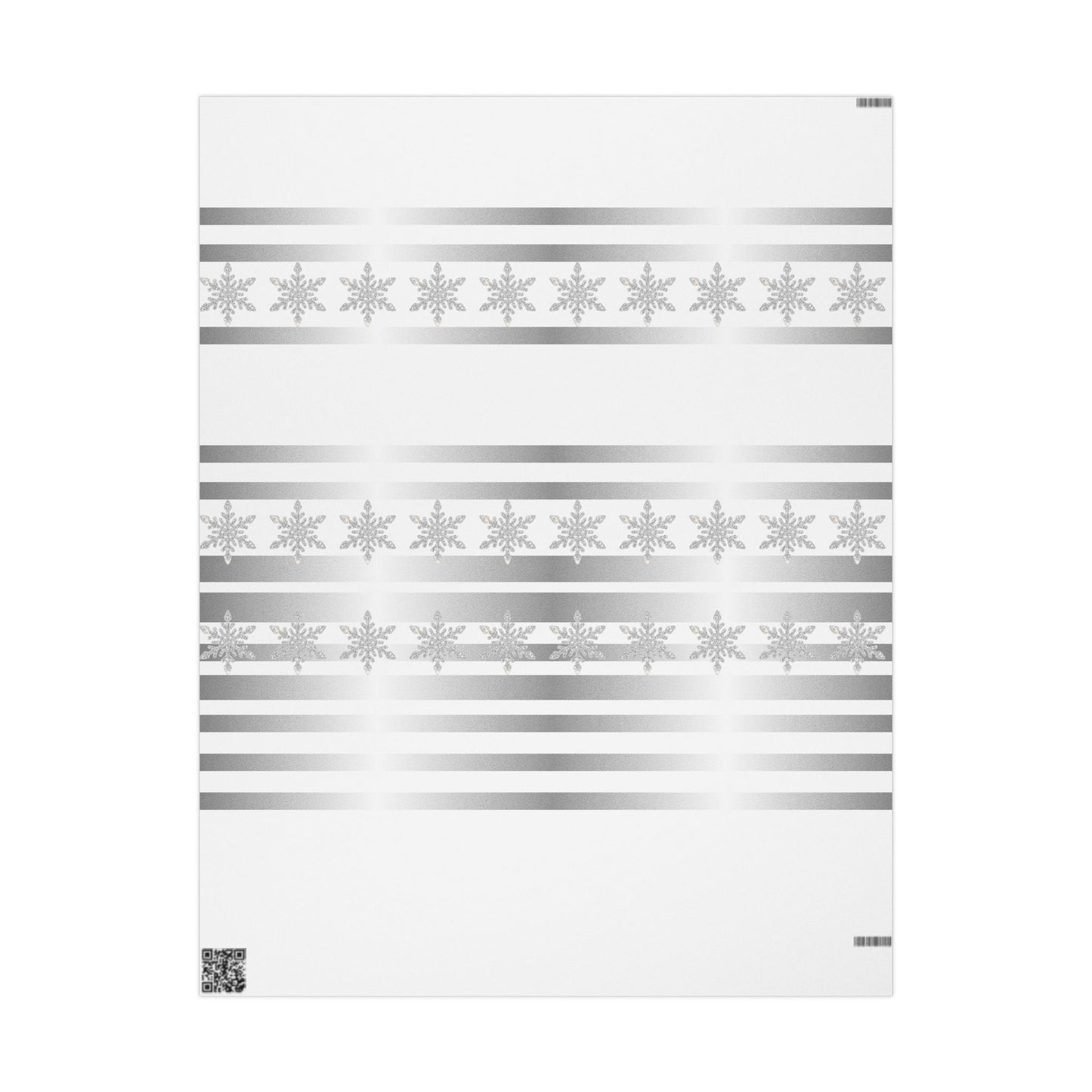 Elegant Snowflake Wrapping Paper for Holidays, Winter Celebrations, Gift Wrap, Christmas, Holiday Parties, Festive Occasions