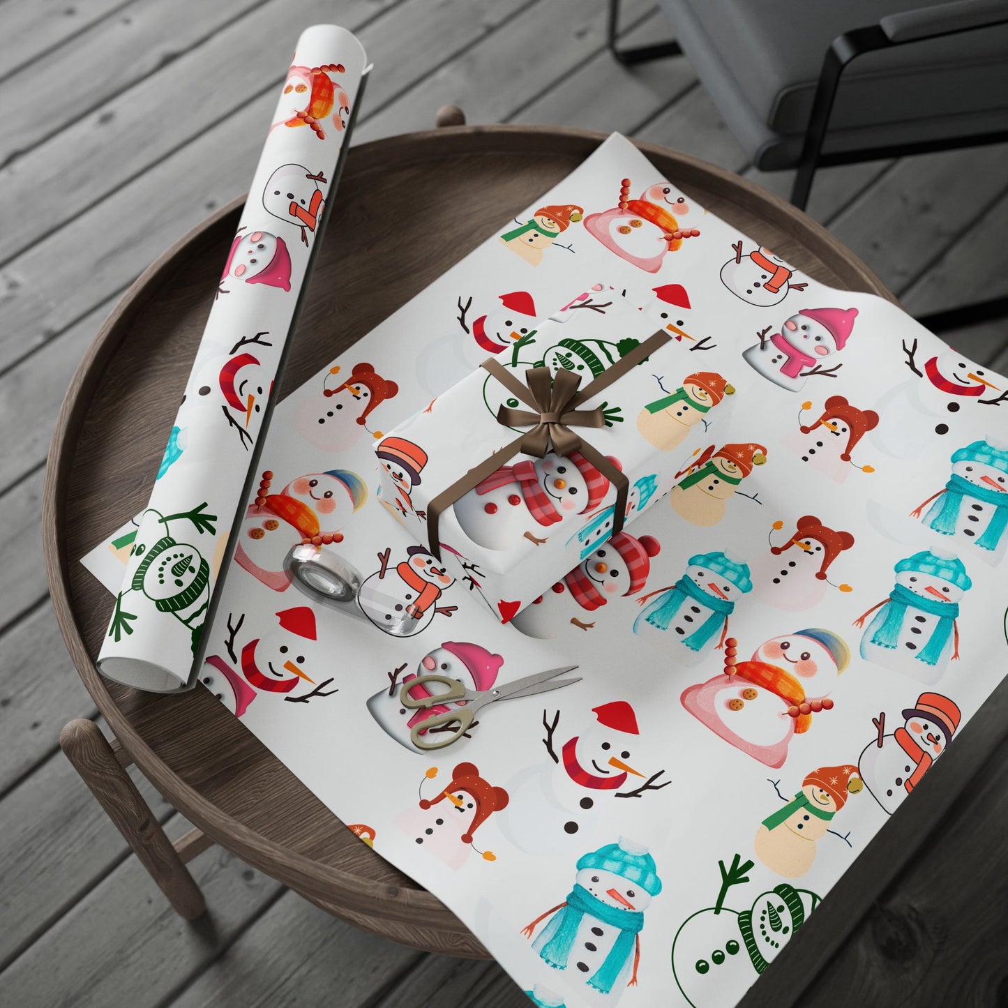 Festive Holiday Wrapping Paper, Christmas Gift Wrap, Sweater Pattern, Fun Holiday Decor, Eco-Friendly Wrapping Paper