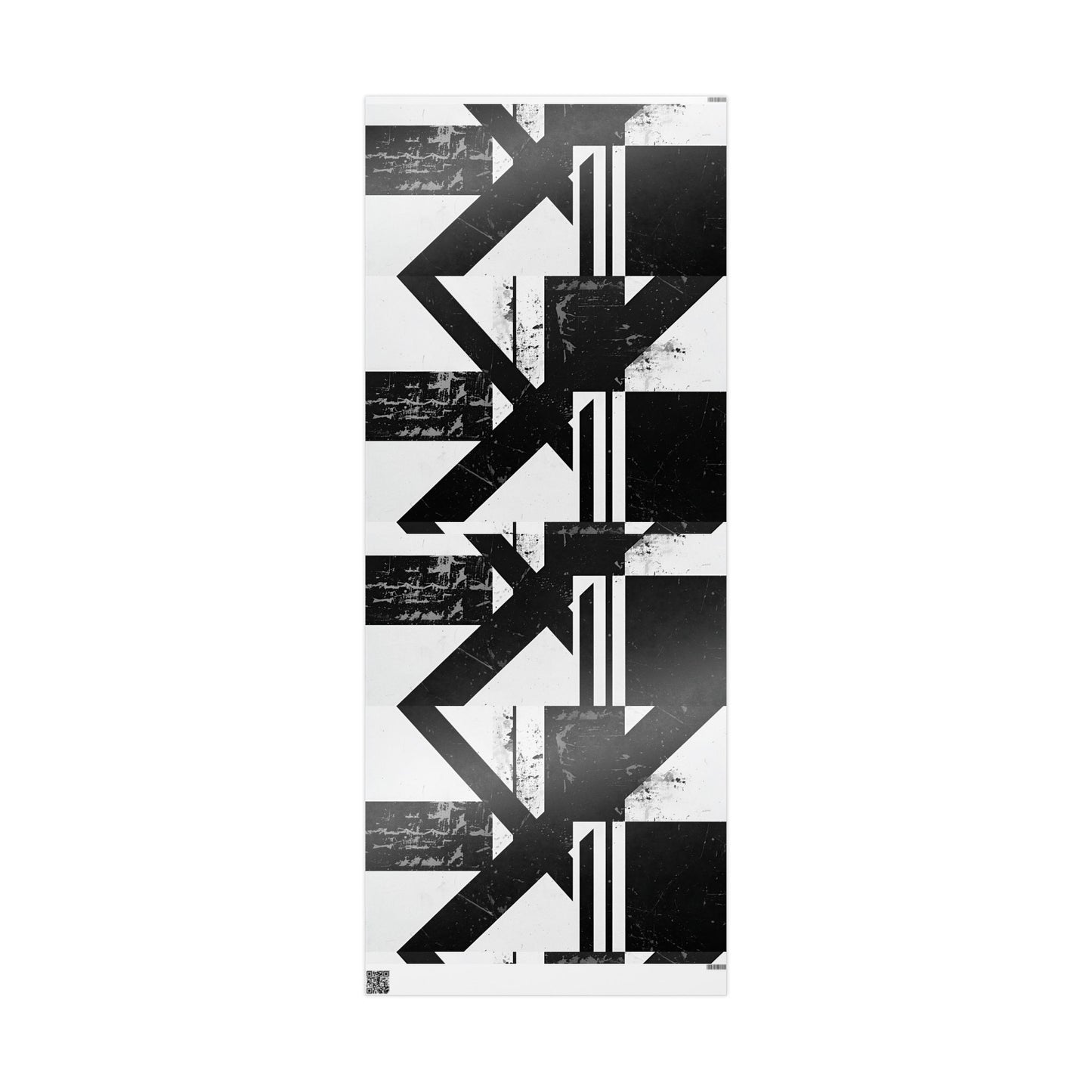 Modern Geometric Wrapping Paper | Stylish Gift Wrap for Any Occasion | Holiday, Birthday, Eco-Friendly, Black and White Design