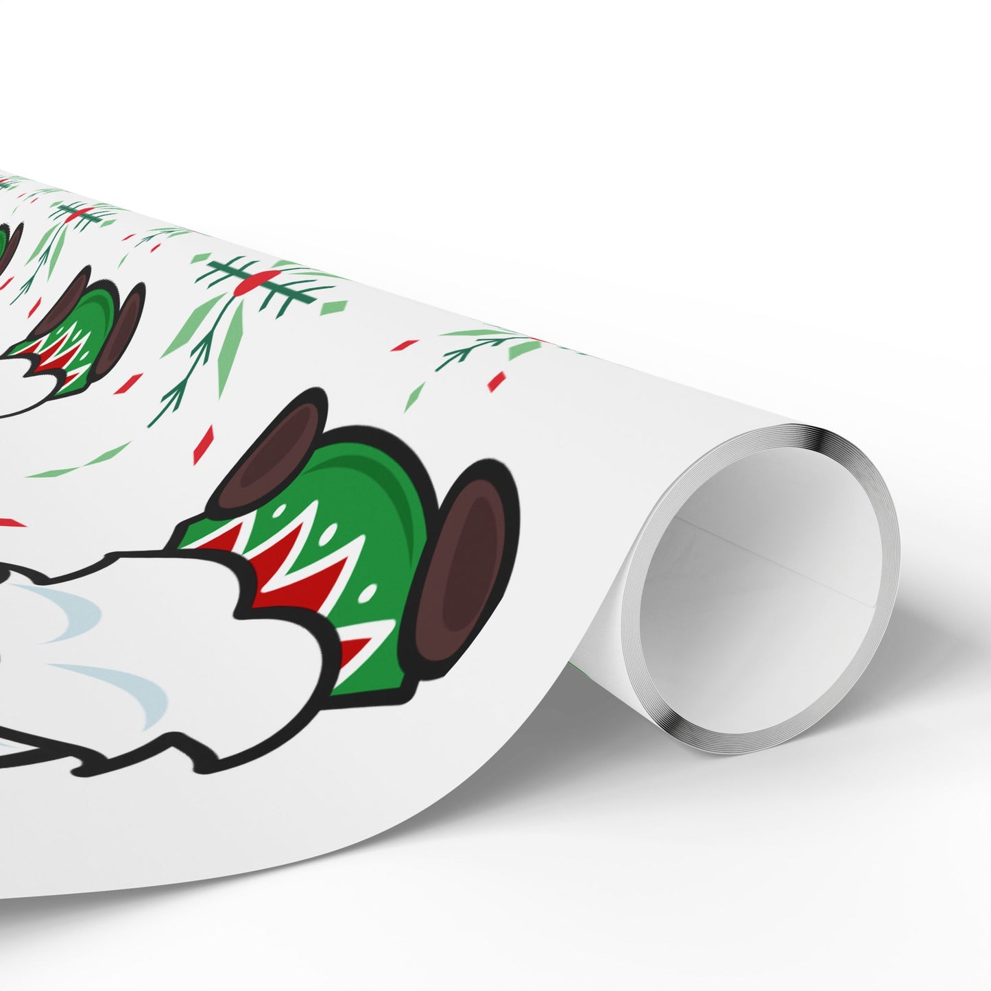 Christmas Wrapping Paper - Festive Santa Designs for Gift Wrapping, Holiday Parties, Birthdays, Eco-Friendly, Xmas Decor