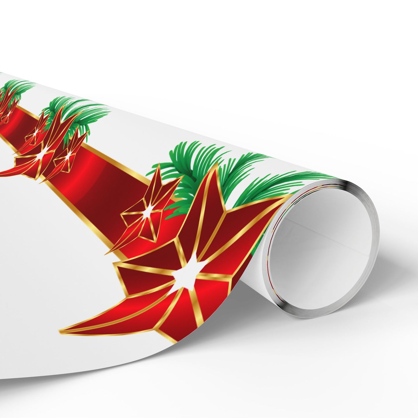 Christmas Wrapping Paper with Merry Christmas Design, Holiday Gift Wrap, Festive Wrapping Sheets, Red and Green Christmas Decor, [...]