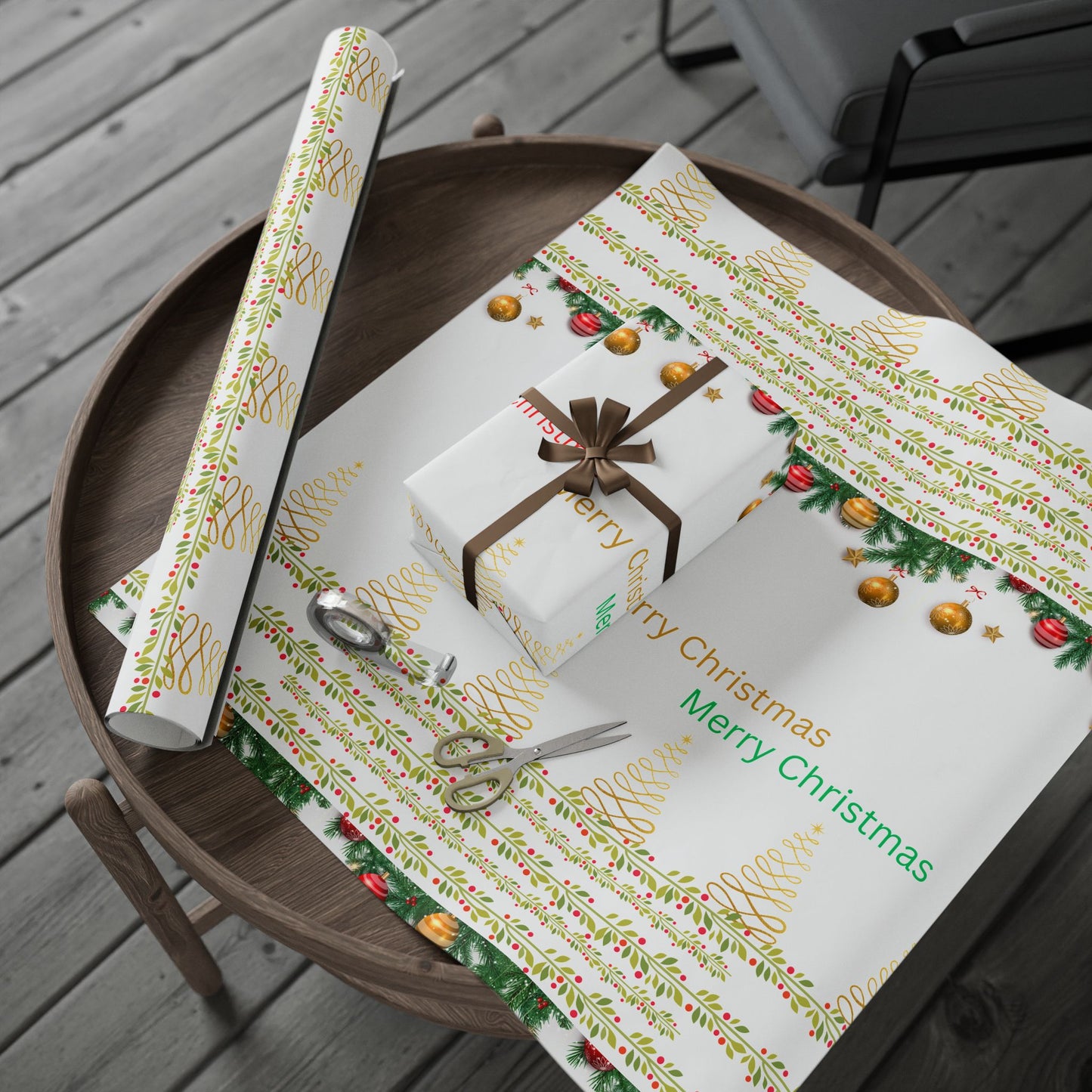 Festive Christmas Wrapping Paper, Holiday Gift Wrap for Christmas, Merry Christmas Decorations, Eco-Friendly Gift Wrap, Seasonal [...]