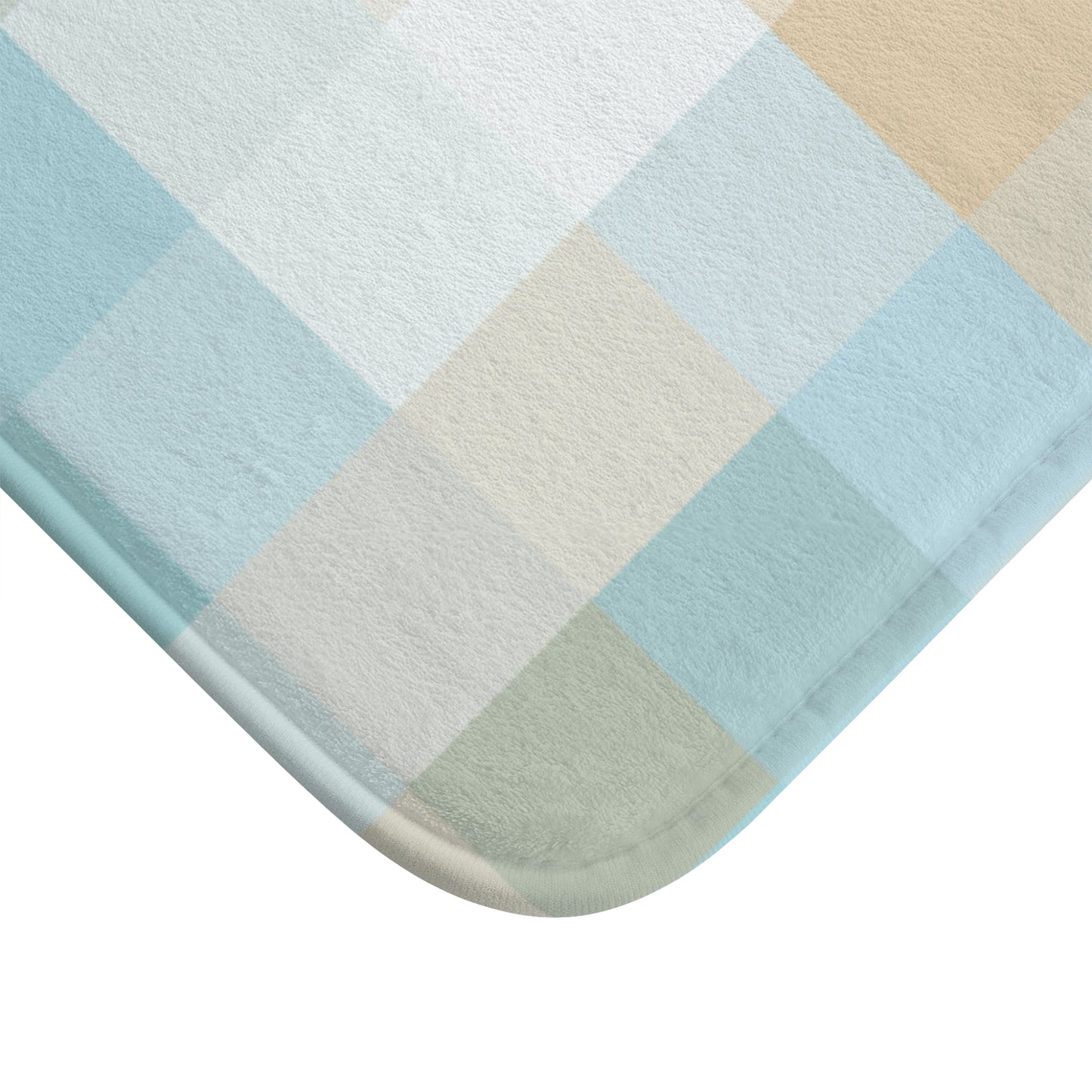 Tranquil Aqua Bath Mat - Relaxing Home Decor, Bathroom Essential, Soft Comfort, Gift Idea for Housewarming, Spa Vibe, Coastal Style