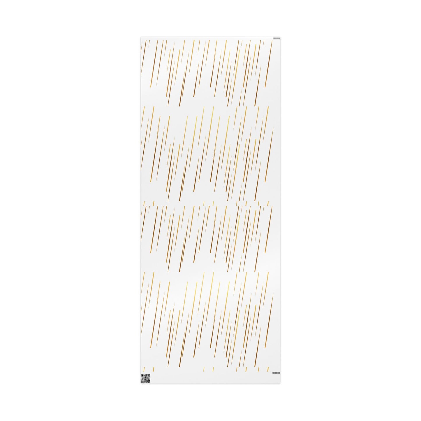 Elegant Gold Stripe Wrapping Paper | Gift Wrap for Holidays, Special Occasions, Christmas, Birthdays, Weddings, Perfect for Any Celebration