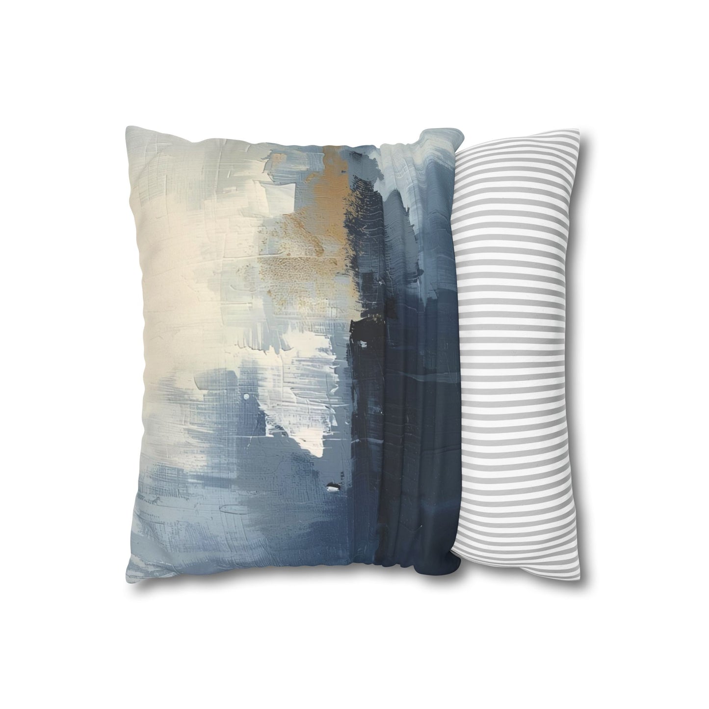 Faux Suede Square Pillowcase