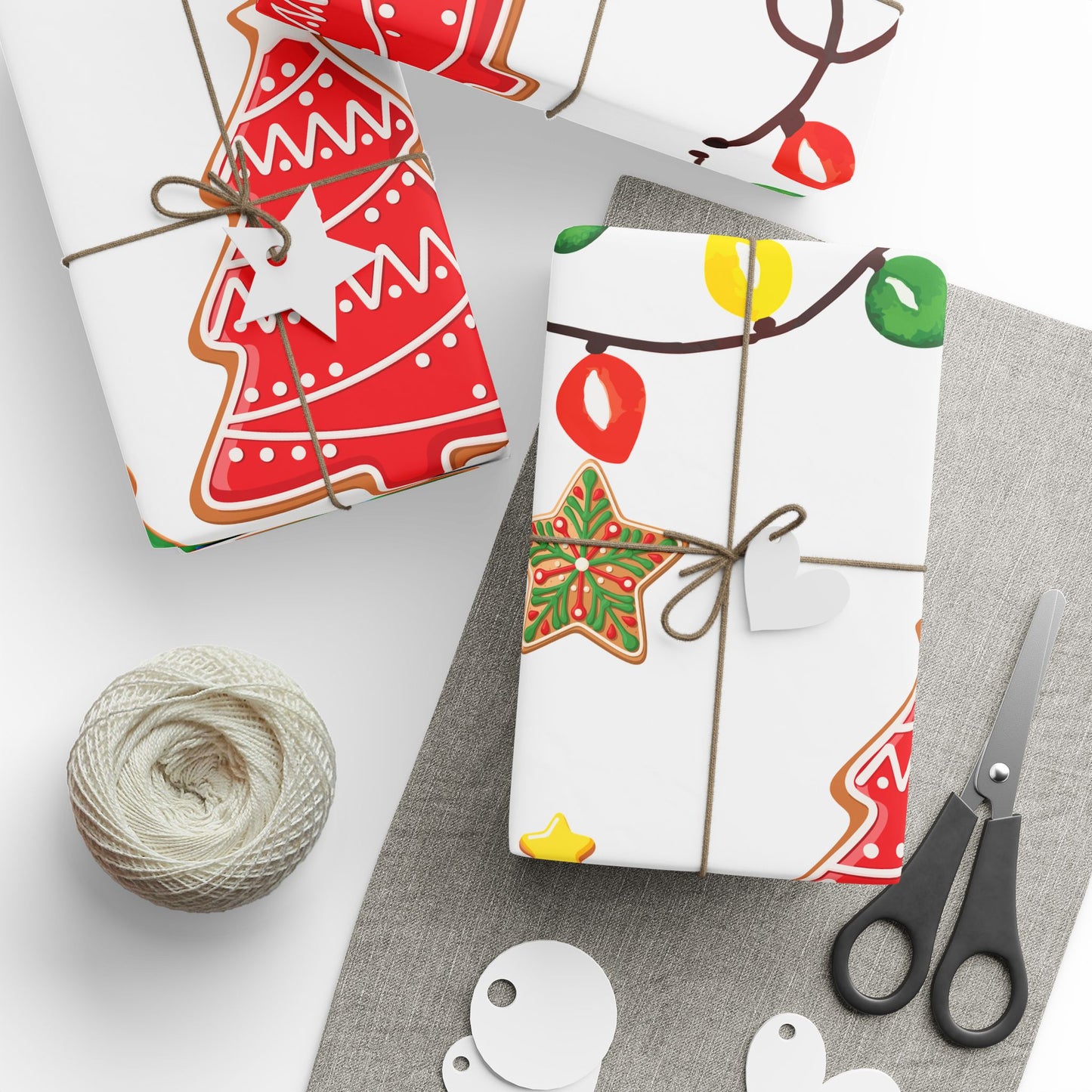 Festive Holiday Wrapping Paper, Christmas Gift Wrap, Seasonal Wrap, Colorful Gift Wrap, Merry Christmas Decor, Eco-Friendly Wrapping