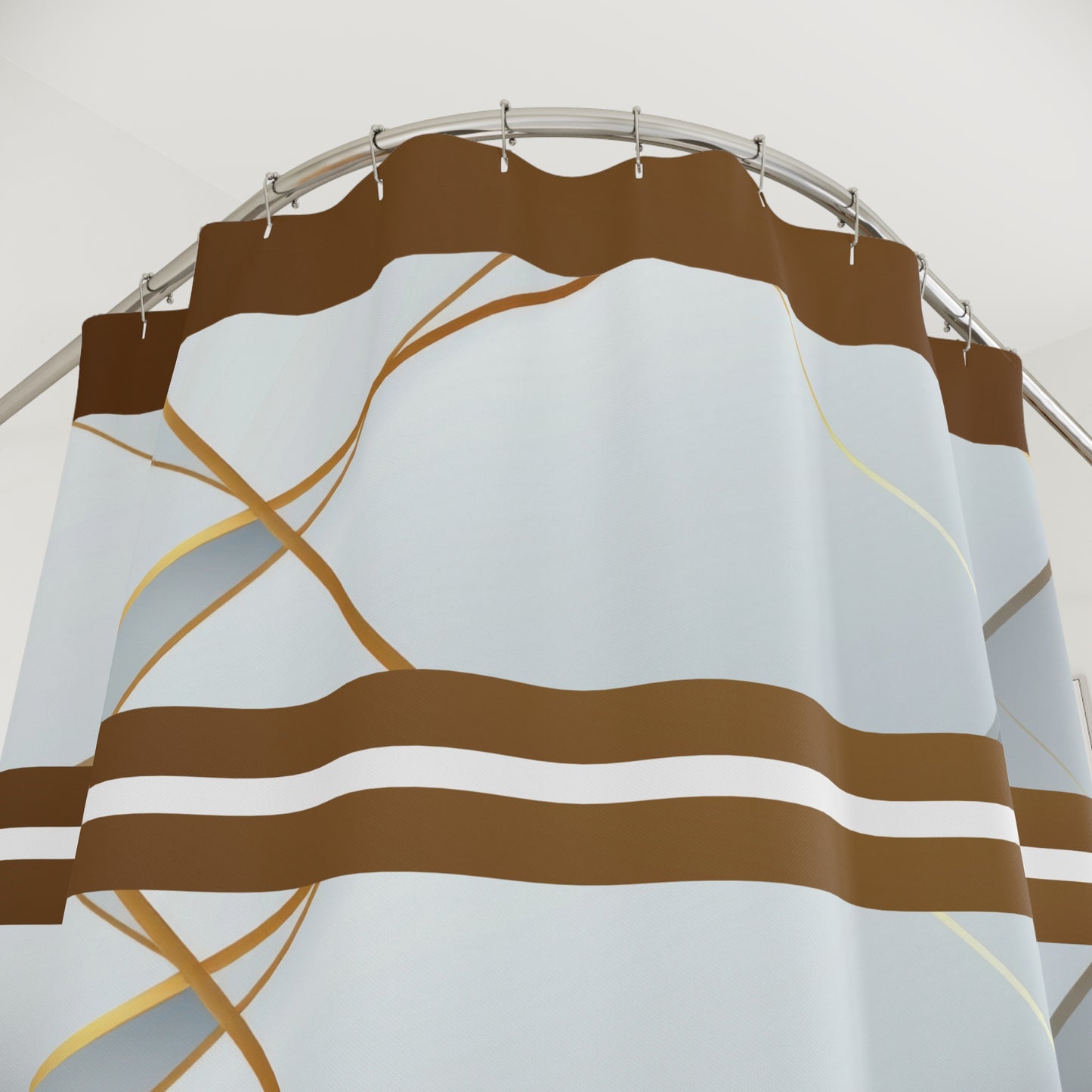 Modern Geometric Shower Curtain for Stylish Bathrooms, Elegant Home Decor, Chic Bathroom Accessories, Gift for Housewarming, Unique [...]