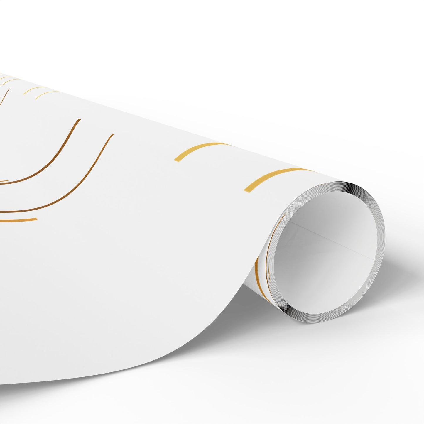 Elegant Gold Stripe Wrapping Paper | Gift Wrap for Holidays, Special Occasions, Christmas, Birthdays, Weddings, Perfect for Any Celebration