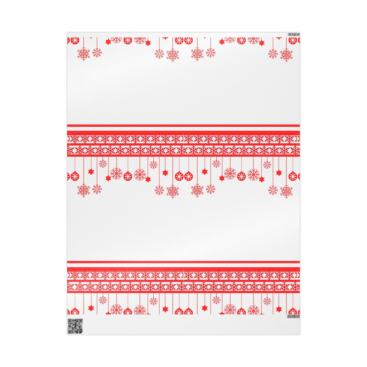 Festive Wrapping Paper Roll - Holiday Gift Wrap, Christmas, Seasonal Parties, DIY Crafts, Birthday Decorations