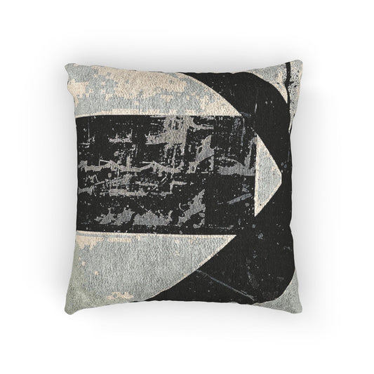 Modern Geometric Woven Pillow, Stylish Home Decor, Throw Cushion, Gift for Her, Boho Living Room, Trendy Accent Pillow