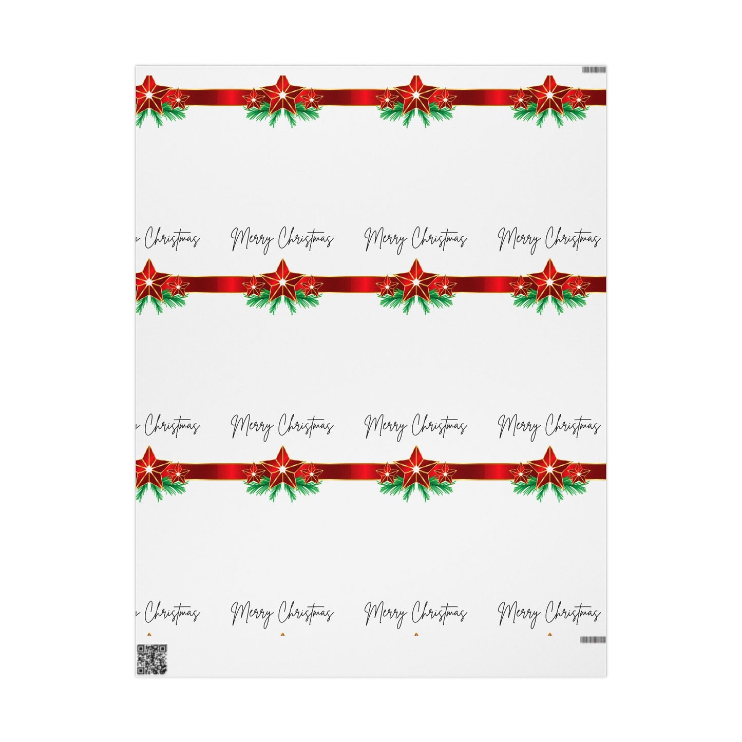 Christmas Wrapping Paper with Merry Christmas Design, Holiday Gift Wrap, Festive Wrapping Sheets, Red and Green Christmas Decor, [...]