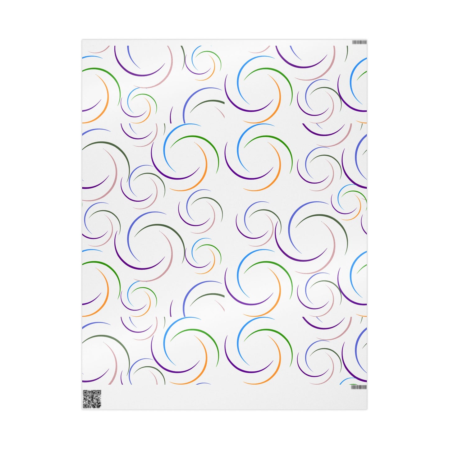 Colorful Swirl Gift Wrapping Paper, Decorative Gift Wrap Roll, Festival Wrapping Paper, Birthday and Celebration Wrap, Eco-Friendly [...]