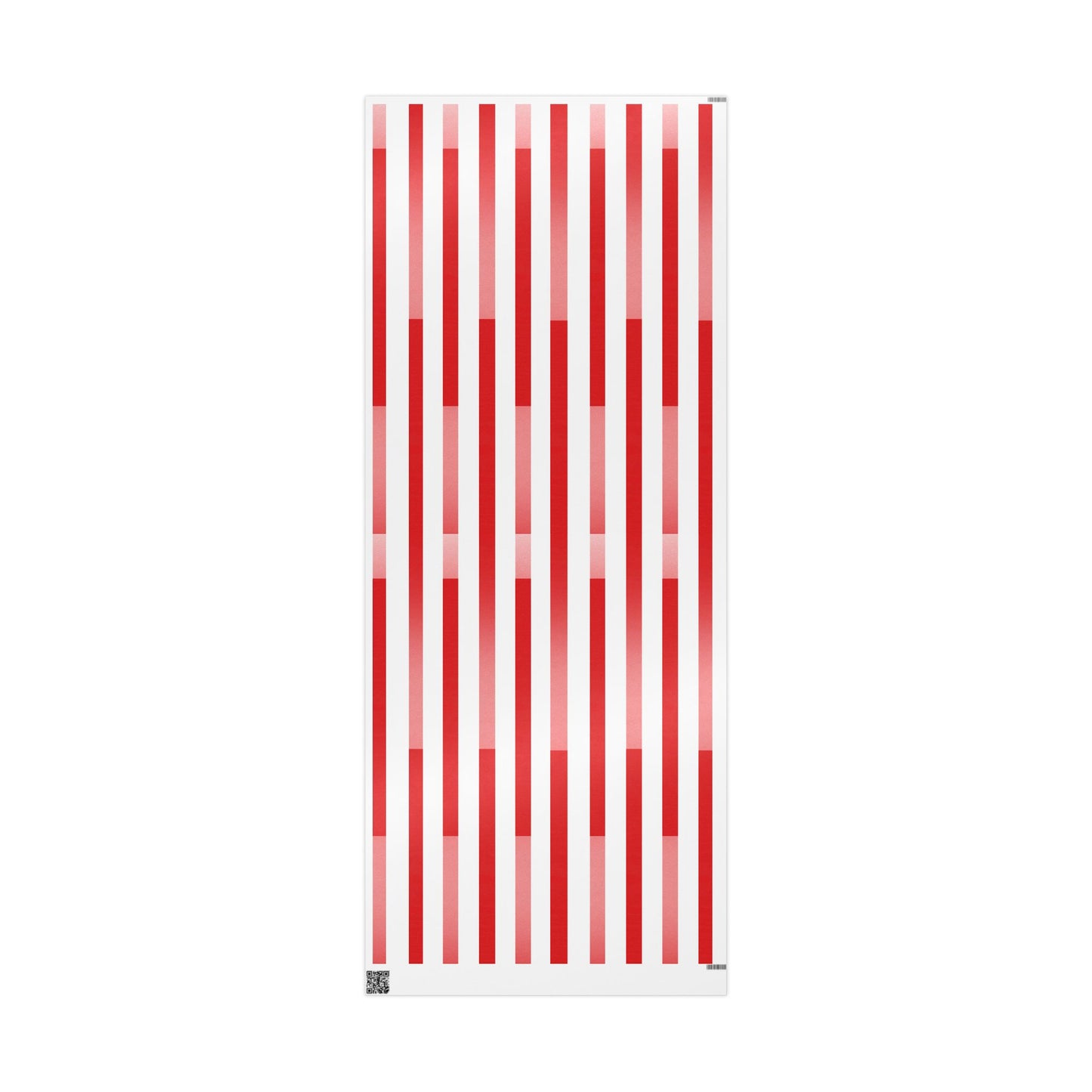 Festive Wrapping Paper, Gift Wrap for Holidays, Christmas, Birthdays, Special Occasions, Red and White Stripes