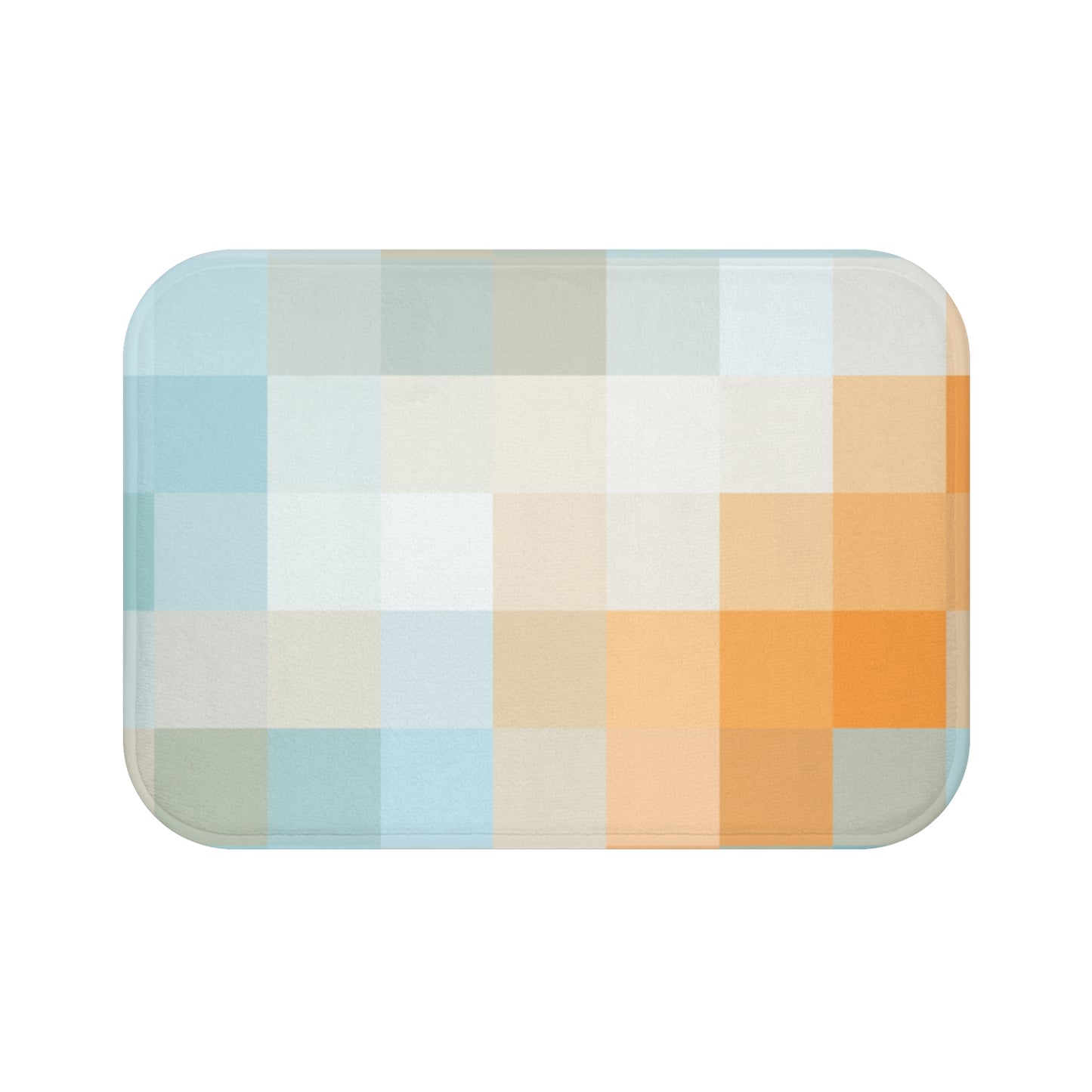 Tranquil Aqua Bath Mat - Relaxing Home Decor, Bathroom Essential, Soft Comfort, Gift Idea for Housewarming, Spa Vibe, Coastal Style