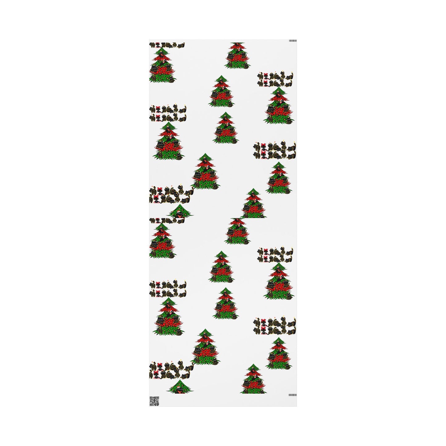 Festive Wrapping Paper - Holiday Gift Wrap, Christmas Packaging, Eco-Friendly Wrap, Party Decorations, Cat Lovers Gifts