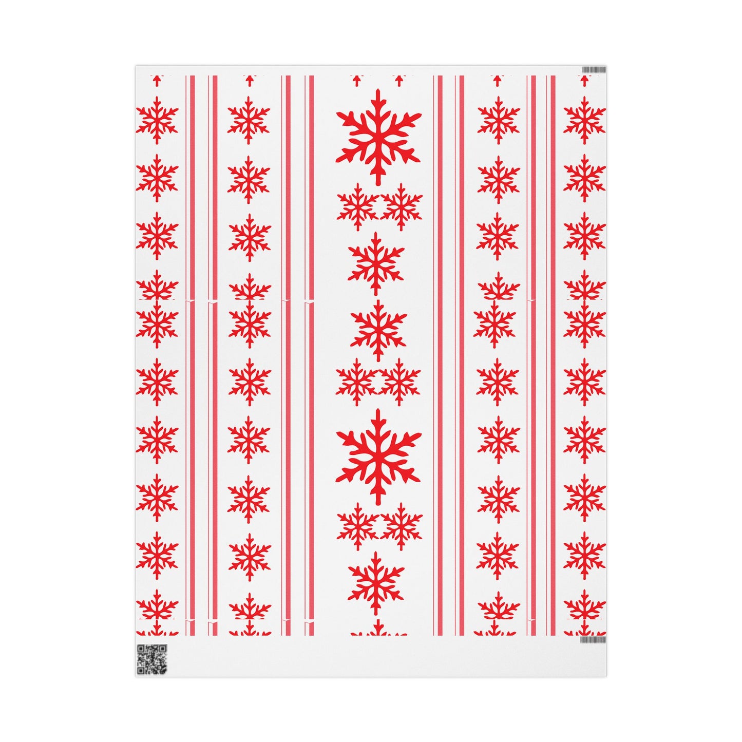 Festive Snowflake Wrapping Paper | Holiday Gift Wrap, Christmas Decor, Winter Celebration, Eco-Friendly Packaging, Seasonal Gifts