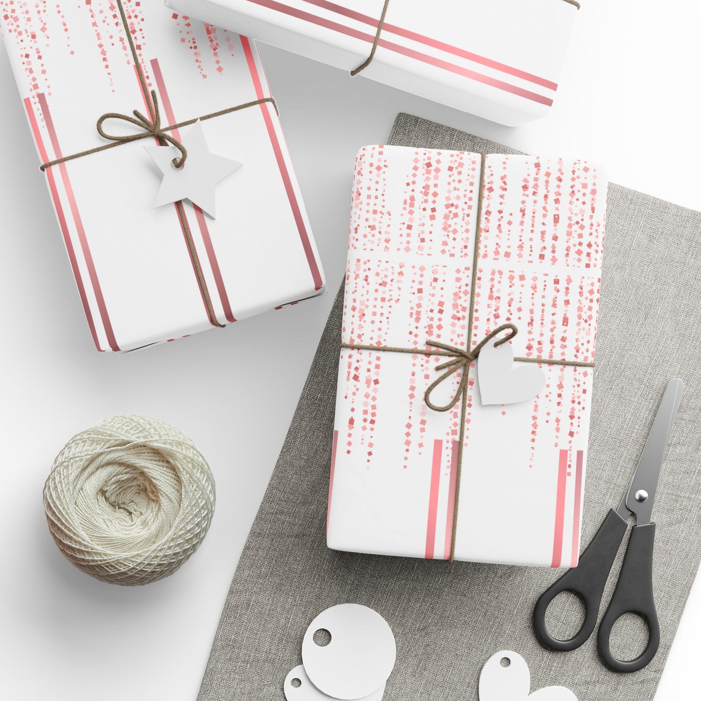 Festive Wrapping Paper Roll for Holidays, Christmas Gift Wrap, Decorative Paper, Party Supplies, Eco-Friendly Wrapping