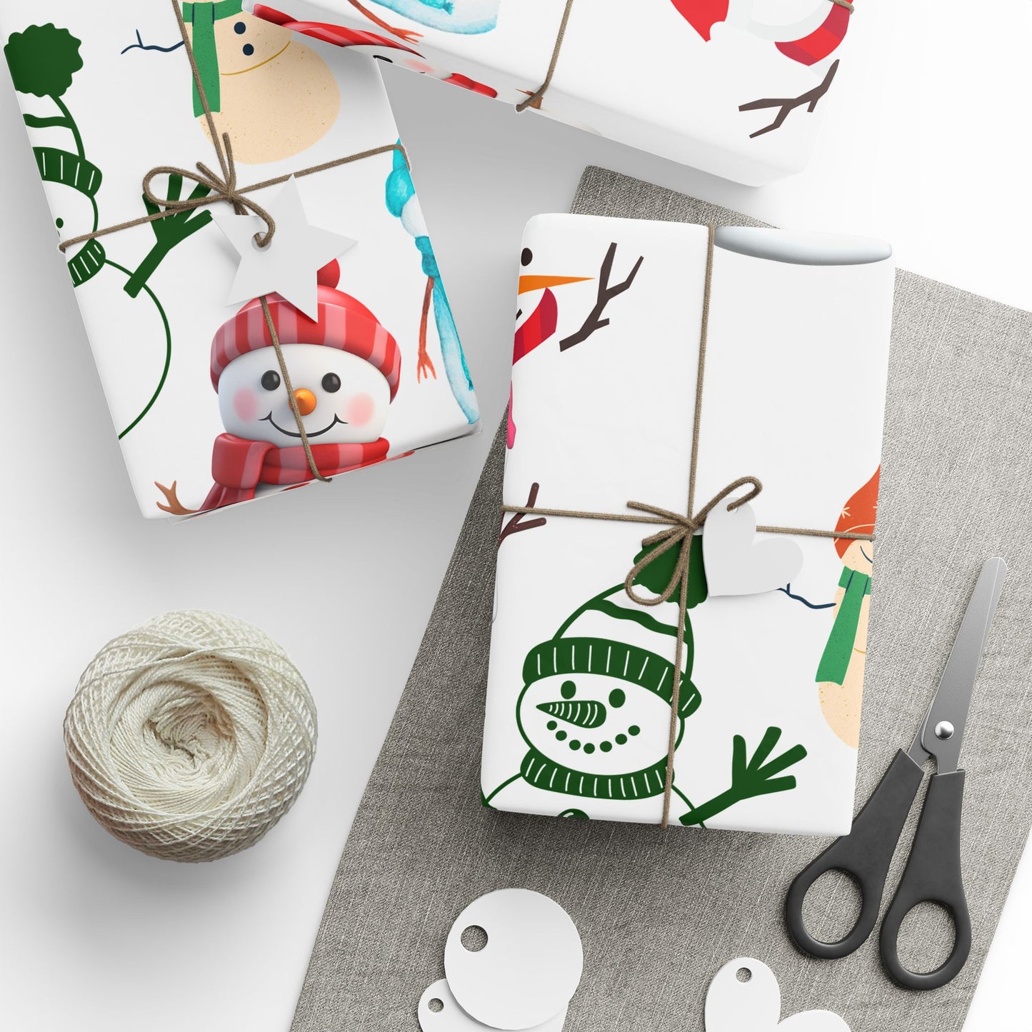 Festive Holiday Wrapping Paper, Christmas Gift Wrap, Sweater Pattern, Fun Holiday Decor, Eco-Friendly Wrapping Paper