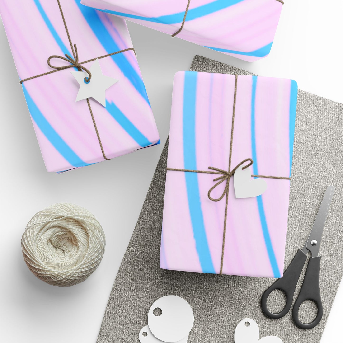 Colorful Swirl Gift Wrap Paper, Elegant Wrapping Paper, Artistic Gift Wrap, Birthday Packaging, Celebration Wrap