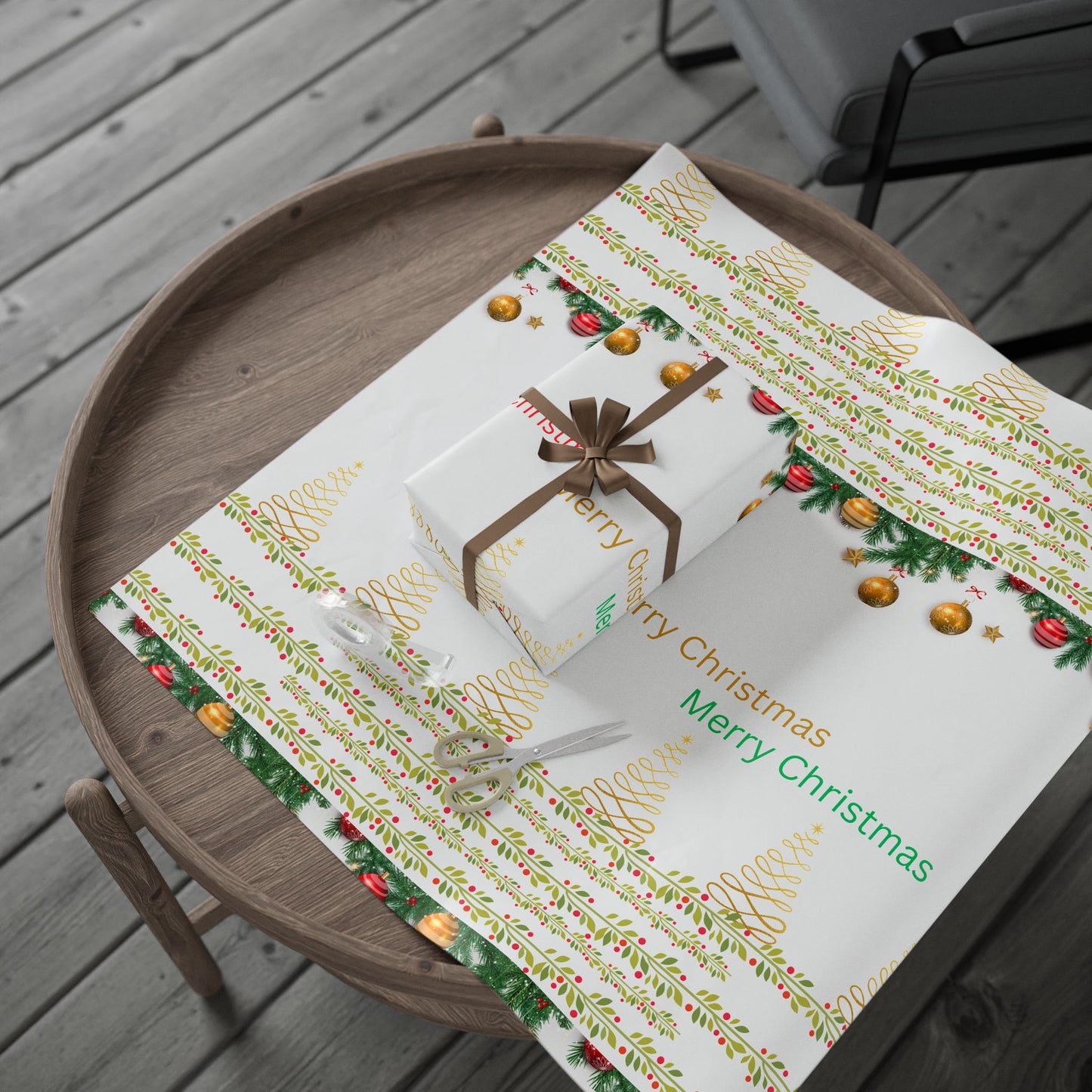 Festive Christmas Wrapping Paper, Holiday Gift Wrap for Christmas, Merry Christmas Decorations, Eco-Friendly Gift Wrap, Seasonal [...]