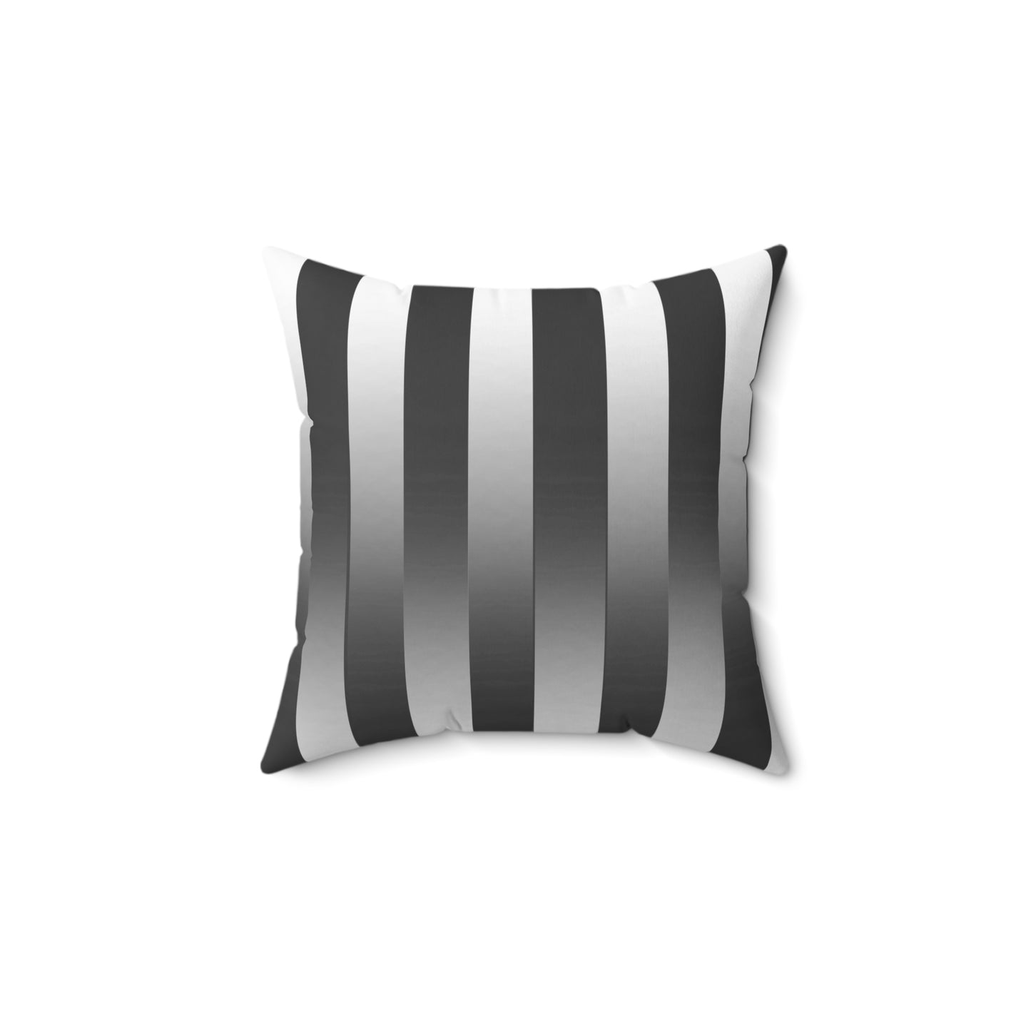 Modern Monochrome Pillow, Chic Home Decor, Striped Throw Pillow, Black and White Cushion, Minimalist Accent Pillow, Decorative Pillows