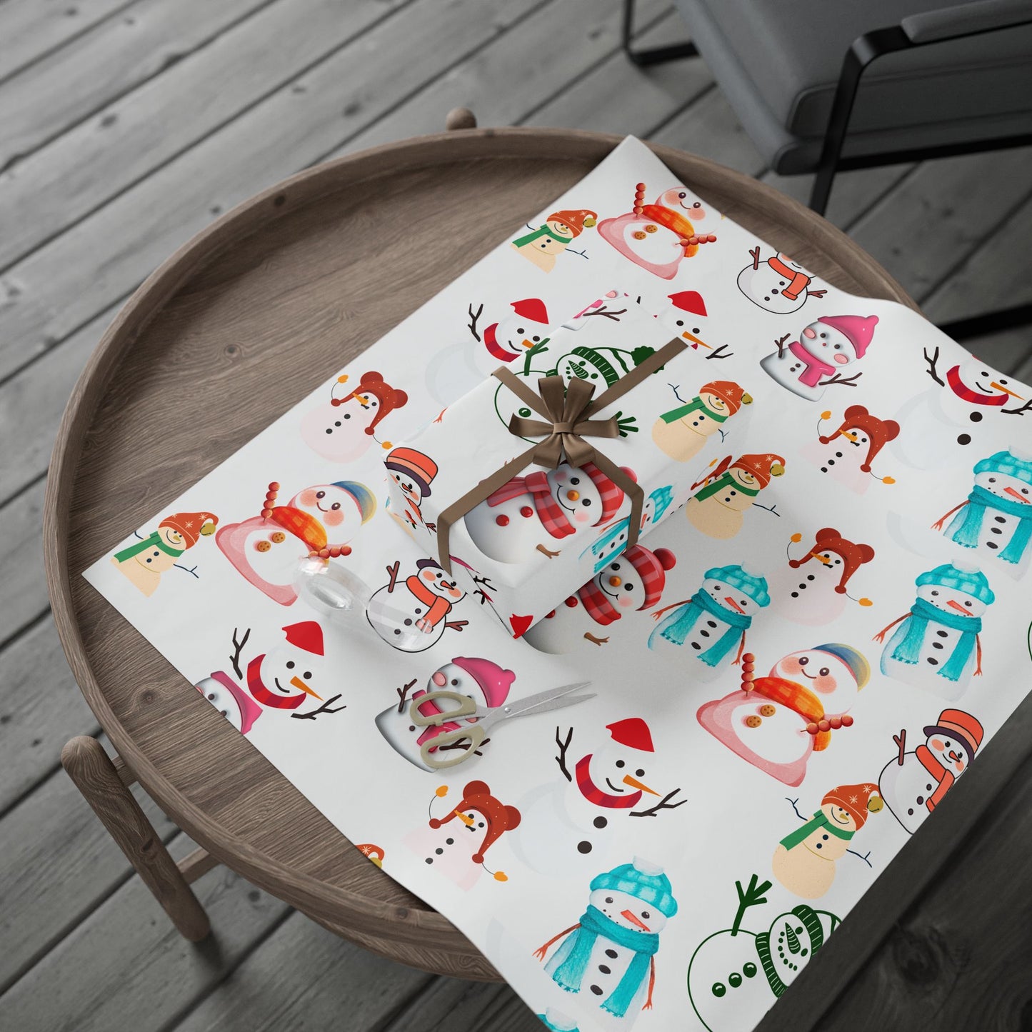 Festive Holiday Wrapping Paper, Christmas Gift Wrap, Sweater Pattern, Fun Holiday Decor, Eco-Friendly Wrapping Paper