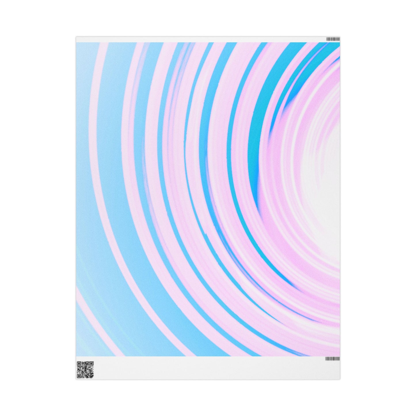 Colorful Swirl Gift Wrap Paper, Elegant Wrapping Paper, Artistic Gift Wrap, Birthday Packaging, Celebration Wrap