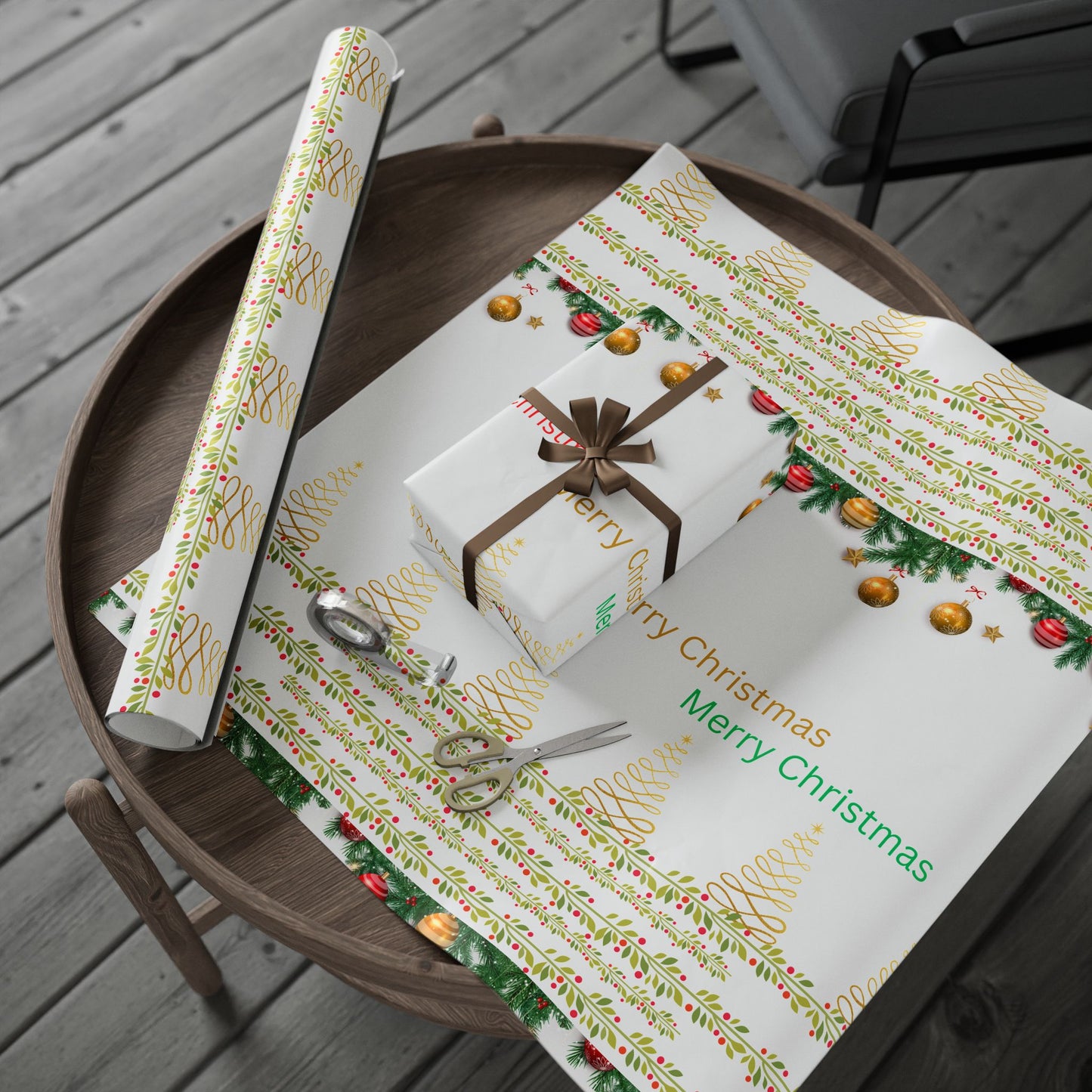 Festive Christmas Wrapping Paper, Holiday Gift Wrap for Christmas, Merry Christmas Decorations, Eco-Friendly Gift Wrap, Seasonal [...]