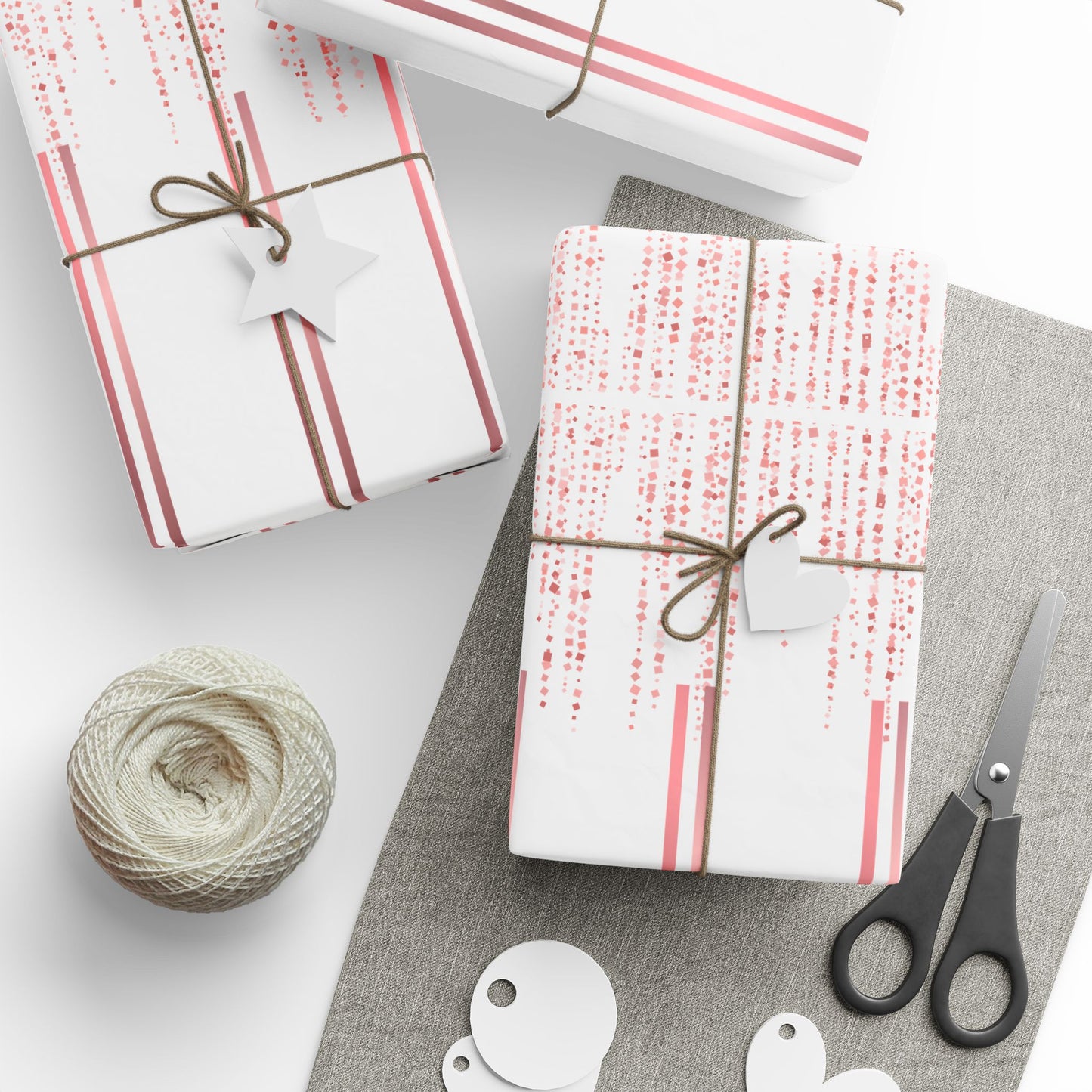 Festive Wrapping Paper Roll for Holidays, Christmas Gift Wrap, Decorative Paper, Party Supplies, Eco-Friendly Wrapping