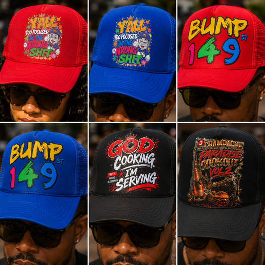 Custom Hats With Design | PriceuPay