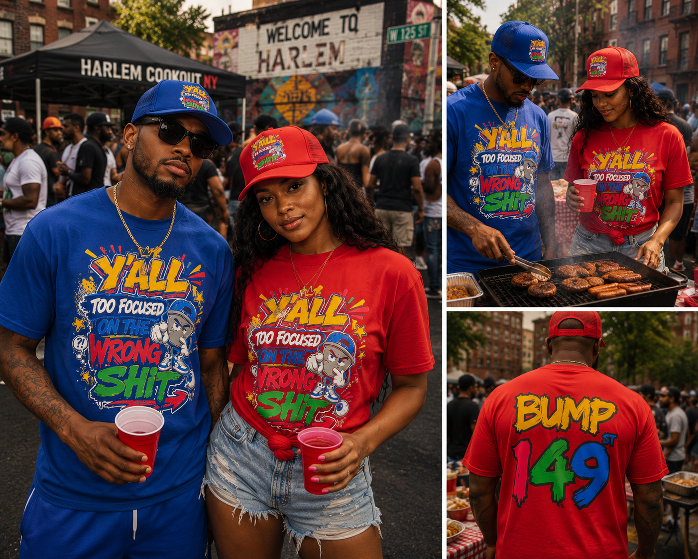 Custom T-Shirts With Design | Front $25 / Front & Back $35